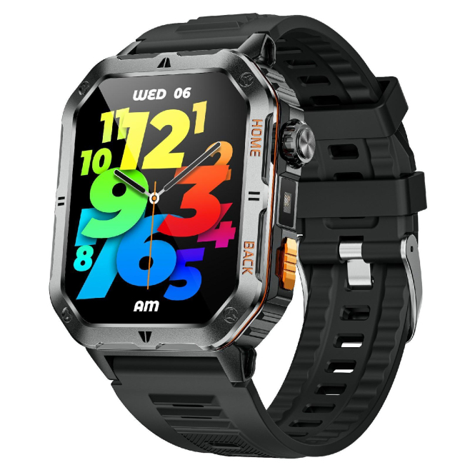 Montre Connectée Sport Avec Appels Bluetooth Suivi Santé Écran IPS 2,01 Pouces Autonomie 28 Jours - www.yonis-shop.com