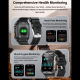 Montre Connectée Sport Avec Appels Bluetooth Suivi Santé Écran IPS 2,01 Pouces Autonomie 28 Jours - www.yonis-shop.com