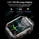 Montre Connectée Sport Avec Appels Bluetooth Suivi Santé Écran IPS 2,01 Pouces Autonomie 28 Jours - www.yonis-shop.com
