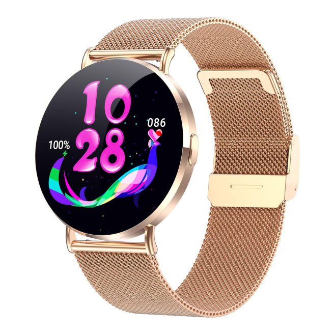 Montre Connectée Sportive Avec Appels Bluetooth Suivi Du Sommeil Fréquence Cardiaque Oxygène Et Pression Artérielle - www.yon...