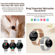 Montre Connectée Sportive Avec Appels Bluetooth Suivi Du Sommeil Fréquence Cardiaque Oxygène Et Pression Artérielle - www.yon...
