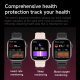 Montre Connectée Sport Avec Suivi Cardiaque Sommeil Oxygène Sanguin Écran 1,83 Pouce Bluetooth 5.3 IP67 - www.yonis-shop.com