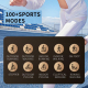 Montre Connectée Sport Avec Appels Bluetooth Suivi Cardiaque Écran IPS 466x466 IP67 Plus De 100 Modes Sport - www.yonis-shop.com