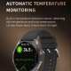 Montre Connectée Sport Avec Appels Bluetooth Suivi Cardiaque Écran IPS 466x466 IP67 Plus De 100 Modes Sport - www.yonis-shop.com