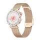 Montre Connectée Sport Femme Écran AMOLED 1,19 Pouce Appels Bluetooth 21 Modes Sport Cardio 24H Suivi Santé - www.yonis-shop.com