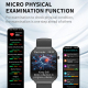 Montre Connectée Sport 2.2 Pouces Avec Suivi Du Sommeil Fréquence Cardiaque Oxygène Sanguin HRV 100 Modes Bluetooth 5.3 IP67 ...