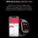Montre Connectée Sport 2.2 Pouces Avec Suivi Du Sommeil Fréquence Cardiaque Oxygène Sanguin HRV 100 Modes Bluetooth 5.3 IP67 ...