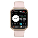 Montre Connectée Sportive Avec Appels Suivi Cardiaque SpO2 Sommeil Écran TFT 1,83 Pouce Autonomie 10 Jours IP67 Rose Doré - w...