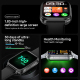 Montre Connectée Sportive Avec Appels Suivi Cardiaque SpO2 Sommeil Écran TFT 1,83 Pouce Autonomie 10 Jours IP67 Rose Doré - w...
