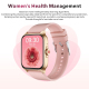 Montre Connectée De Sport Avec Appels Bluetooth Suivi Cardiaque SpO2 100+ Modes Sportifs Écran TFT 1,85 Pouce IP67 - www.yoni...