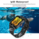 Montre Connectée De Sport Avec Appels Bluetooth Suivi Cardiaque SpO2 100+ Modes Sportifs Écran TFT 1,85 Pouce IP67 - www.yoni...