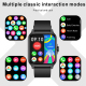 Montre Connectée De Sport Avec Appels Bluetooth Suivi Cardiaque SpO2 100+ Modes Sportifs Écran TFT 1,85 Pouce IP67 - www.yoni...