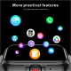 Montre Connectée De Sport Avec Appels Bluetooth Suivi Cardiaque SpO2 100+ Modes Sportifs Écran TFT 1,85 Pouce IP67 - www.yoni...