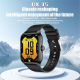 Montre Connectée De Sport Avec Appels Bluetooth Suivi Cardiaque SpO2 100+ Modes Sportifs Écran TFT 1,85 Pouce IP67 - www.yoni...