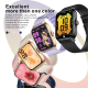 Montre Connectée De Sport Avec Appels Bluetooth Suivi Cardiaque SpO2 100+ Modes Sportifs Écran TFT 1,85 Pouce IP67 - www.yoni...