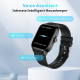 Montre Connectée De Sport Avec Appels Bluetooth Suivi Cardiaque SpO2 100+ Modes Sportifs Écran TFT 1,85 Pouce IP67 - www.yoni...