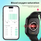 Montre Connectée De Sport Avec Appels Bluetooth Suivi Cardiaque SpO2 100+ Modes Sportifs Écran TFT 1,85 Pouce IP67 - www.yoni...