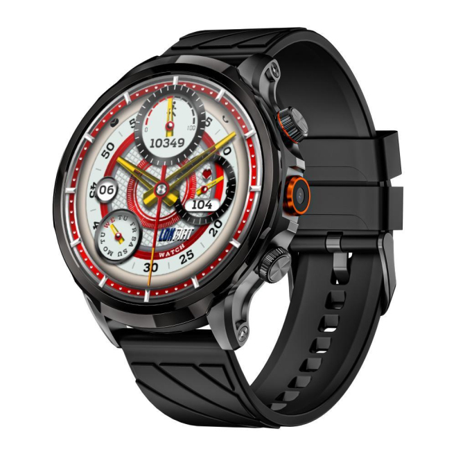 Montre Connectée 4G Autonome Sous Android 8.1 Avec GPS Fréquence Cardiaque 3 Go 32 Go Batterie 750 mAh - www.yonis-shop.com