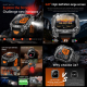 Montre Connectée Avec Appels Bluetooth Écran HD 2,01 Pouces Suivi Cardiaque Et 100 Modes Sport IP68 - www.yonis-shop.com