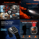 Montre Connectée Avec Appels Bluetooth Écran HD 2,01 Pouces Suivi Cardiaque Et 100 Modes Sport IP68 - www.yonis-shop.com