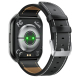# Montre Connectée Avec Appels Bluetooth Écran Tactile 1,83 Pouce IP68 Et Mesure Cardiaque Paree en Silicone Gris Argenté - w...