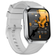 # Montre Connectée Avec Appels Bluetooth Écran Tactile 1,83 Pouce IP68 Et Mesure Cardiaque Paree en Silicone Gris Argenté - w...