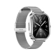 Montre Connectée Fitness Avec Écran Tactile 1.75 Pouce Suivi Cardiaque Pression Artérielle Oxygène Sanguin IP68 iOS Android -...