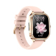 Montre Connectée Fitness Avec Écran Tactile 1.75 Pouce Suivi Cardiaque Pression Artérielle Oxygène Sanguin IP68 iOS Android -...