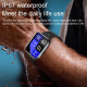 Montre Connectée Suivi Santé Et Sports Écran AMOLED 1.85 Pouce Appels Bluetooth 7 Jours IP67 - www.yonis-shop.com