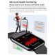 Montre Connectée Suivi Santé Et Sports Écran AMOLED 1.85 Pouce Appels Bluetooth 7 Jours IP67 - www.yonis-shop.com