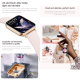 Smartwatch Avec Appels Bluetooth Écran TFT 1,75 Pouce Mesure Cardiaque IP68 Autonomie 7 Jours Compatible iOS Android - www.yo...