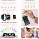 Smartwatch Avec Appels Bluetooth Écran TFT 1,75 Pouce Mesure Cardiaque IP68 Autonomie 7 Jours Compatible iOS Android - www.yo...