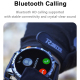 Montre Connectée Sport Avec Suivi Cardiaque Sommeil Écran IPS 1,7 Pouce Autonomie 25 Jours Étanchéité IP68 App FitCloudPro - ...