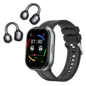 Montre Connectée 2 En 1 Avec Écouteurs Sans Fil Appels Bluetooth Écran Tactile 2 Pouces Suivi Cardiaque - www.yonis-shop.com