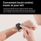 Montre Connectée 2 En 1 Avec Écouteurs Sans Fil Appels Bluetooth Écran Tactile 2 Pouces Suivi Cardiaque - www.yonis-shop.com