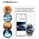 Montre Connectée Fitness Avec Écran AMOLED 1,43 Pouce Suivi De La Fréquence Cardiaque IP68 Et 100+ Modes Sport - www.yonis-sh...