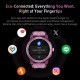 Montre Connectée Fitness Avec Écran AMOLED 1,43 Pouce Suivi De La Fréquence Cardiaque IP68 Et 100+ Modes Sport - www.yonis-sh...