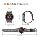 Montre Connectée Fitness Avec Écran AMOLED 1,43 Pouce Suivi De La Fréquence Cardiaque IP68 Et 100+ Modes Sport - www.yonis-sh...