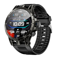 Montre Connectée 4G Android Autonome Avec GPS Écran AMOLED 466x466 3GB+32GB Suivi Cardiaque Oxygène Sanguin Pression Artérielle NFC