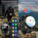 Montre Connectée 4G Android Autonome Avec GPS Écran AMOLED 466x466 3GB+32GB Suivi Cardiaque Oxygène Sanguin Pression Artériel...