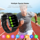 Montre Connectée Avec Appels Bluetooth Écran Tactile HD ECG Suivi Cardiaque IP67 Autonomie 5 À 7 Jours - www.yonis-shop.com