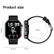Montre Connectée Avec Appels Bluetooth Écran Tactile HD ECG Suivi Cardiaque IP67 Autonomie 5 À 7 Jours - www.yonis-shop.com