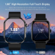 Montre Connectée Avec Appels Bluetooth Écran Tactile HD ECG Suivi Cardiaque IP67 Autonomie 5 À 7 Jours - www.yonis-shop.com