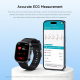 Montre Connectée Avec Appels Bluetooth Écran Tactile HD ECG Suivi Cardiaque IP67 Autonomie 5 À 7 Jours - www.yonis-shop.com