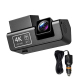 Caméra Embarquée Voiture Double Caméra Avant 1080P Arrière 480P Wi-Fi Vision Nocturne Mode Parking 24H - www.yonis-shop.com
