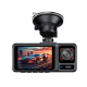 Dashcam Voiture WiFi Double Caméra 4K Vision Nocturne Écran IPS 2 Pouces Surveillance Parking