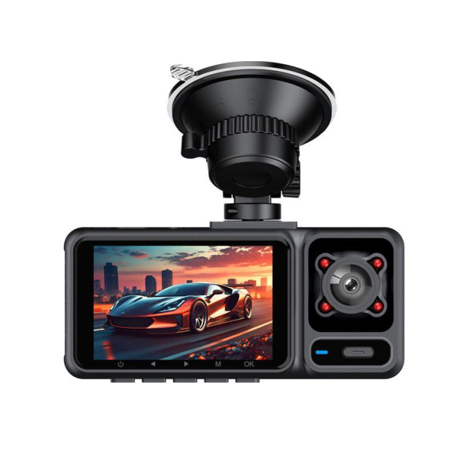 Dashcam Voiture WiFi Double Caméra 4K Vision Nocturne Écran IPS 2 Pouces Surveillance Parking - www.yonis-shop.com