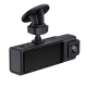 Dashcam Voiture Triple Caméra Avant Habitacle Arrière 1080P Vision Nocturne Infrarouge Écran IPS Enregistrement En Boucle - w...