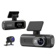 Dashcam Voiture Double Enregistrement 4K Et 1080P WiFi Vision Nocturne Écran IPS 1,47 Pouce - www.yonis-shop.com