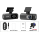 Dashcam Voiture Double Enregistrement 4K Et 1080P WiFi Vision Nocturne Écran IPS 1,47 Pouce - www.yonis-shop.com